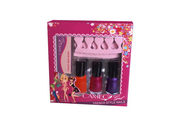CAMEO GIRL FRENCH STYLE NAILS KIT