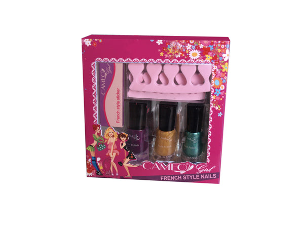 CAMEO GIRL FRENCH STYLE NAILS KIT