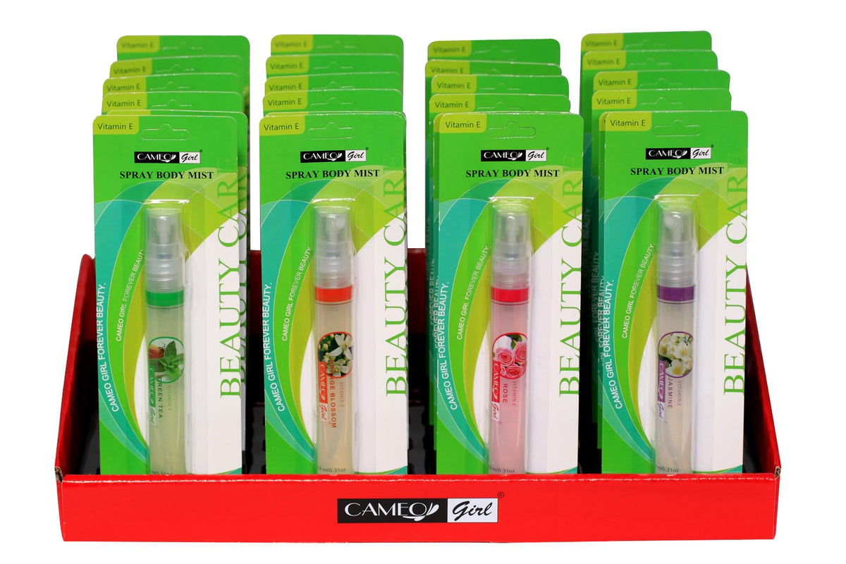 SPRAY BODY MIST DISPLAY – Cameo Cosmetics